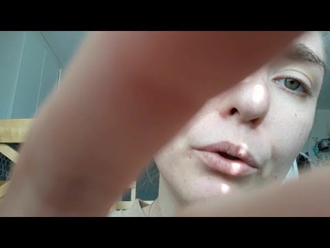 ASMR - Svensk lens poking+tapping/In Swedish