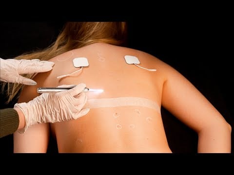 ASMR | Real person BACK EXAM & INSPECTION [TINGLY FRIDAY]