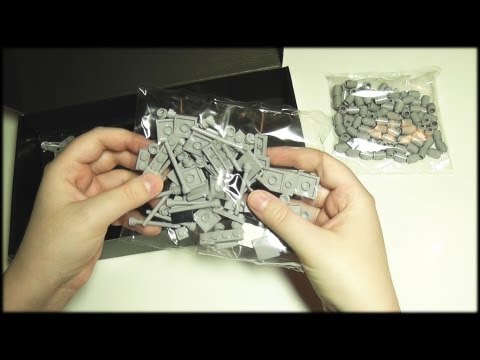 69. Silent Unboxing: Lego Architecture (Burj Khalifa) - SOUNDsculptures (ASMR)