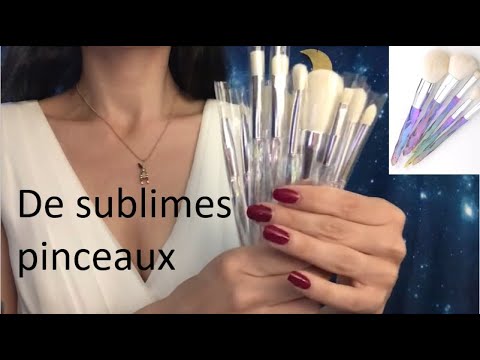 ASMR * unboxing de magnifiques pinceaux hypnotiques