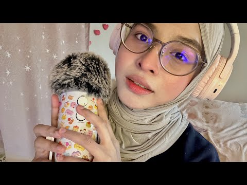 ASMR ♡ BRUSHING YOUR FACE, ULTIMATE PERSONAL ATTENTION FOR SLEEP😴💤(+ clicky whispers, mouth sounds)✨