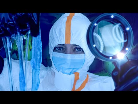 ASMR Doctor Examines & Takes Samples from Alien at Military Base - Tingly Sounds & SFX - Sci Fi