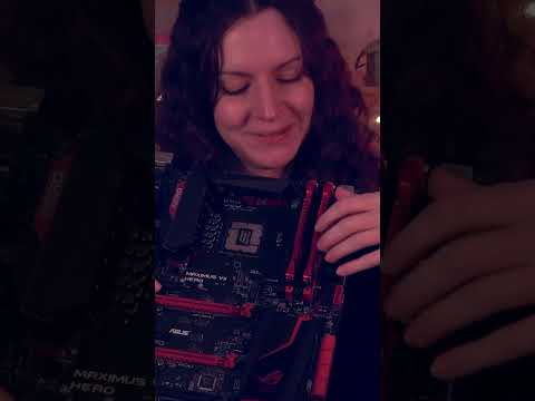 ASMR Motherboard Tingles #asmr #asmrtapping #asmrsounds