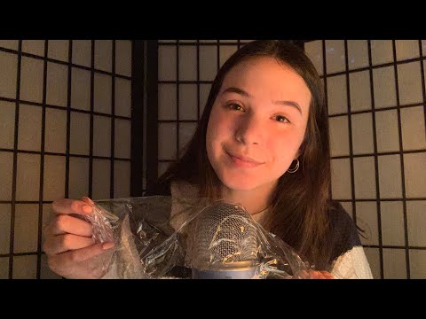 ASMR Plastic Wrap Massage (Sensitive Crinkles)