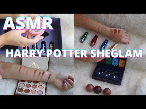 ASMR COLEÇÃO HARRY POTTER SHEGLAM -  Bruna Harmel ASMR