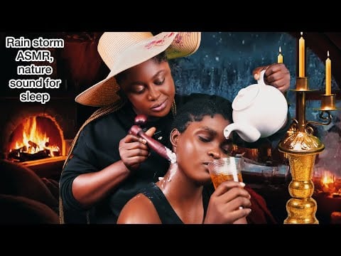 ASMR ✨Soft gum whisper, HAND Picking Hair crust, Vitamin E Capsule Scalp scratch, Ear cleaning
