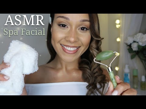 ASMR Dreamy Spa Facial Treatment🌿 W/ Layered Sounds