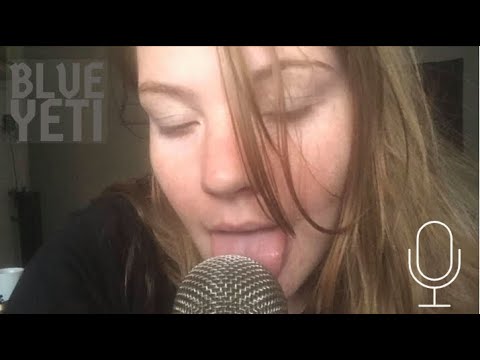 ASMR Intense up close mic licking