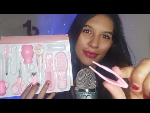 ASMR COM COISINHAS DA AURORA 💗 #asmrsounds