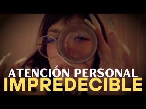 ASMR impredecible cerca de tu cara | ASMR en español