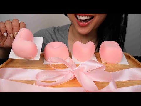 L.O.V.E. MOUSE CAKE (ASMR EATING SOUNDS) NO TALKING | SAS-ASMR