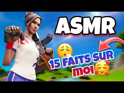 ASMR Français 15 FAITS sur MOI 😴✨ (chuchotements proche du micro avec le blue yeti X)