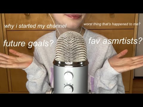 ASMR 11k Q&A 😁