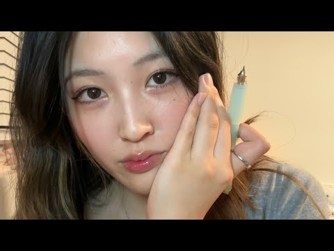 ASMR Drawing on Your Face ✏️ (up close and soft spoken)