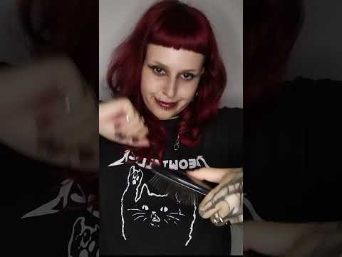 POSSO PENTEAR SEU CABELO? #asmr #asmrsounds #relax #visualtingle #asmrvideo