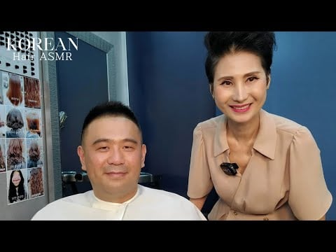 미용실 ASMR #남성컷트 모히칸 스타일 #Men's Cut Mohican Style/Korean hair salon