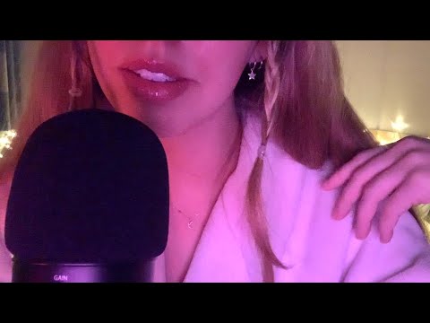 ASMR | pink triggers and rambles