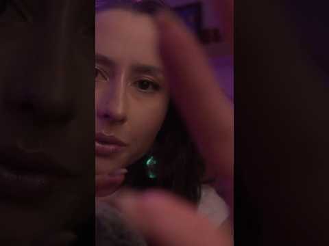 Positive Affirmations for Sleep & Relax 💆Fluffy mic & face scratching #asmr #asmrvideo