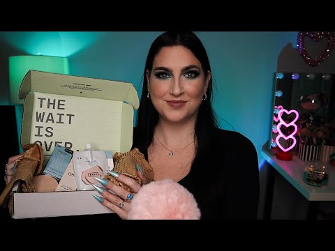 ASMR | Versed Skincare PR Haul 🫧 (Tapping, Scratching, & Cardboard Sounds)