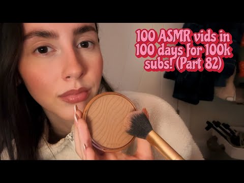 ASMR- Semi inaudibly doing your makeup // GUARANTEED tingles or your money back!!💄