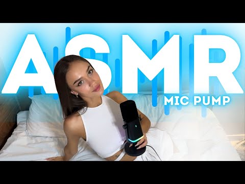 ASMR Mic Pumping | Soft Cream Sounds: Slow - Intensive - Fast