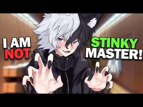 Stinky Femboy Wolf REFUSES to Take a Bath ASMR 🐺🛁