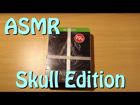 Unboxing de l'edition Skull d'Assassin's Creed 4 Black Flag [ ASMR ]