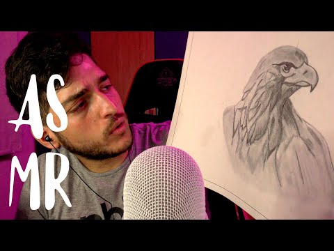 ASMR mis PRIMEROS DIBUJOS!!!✍