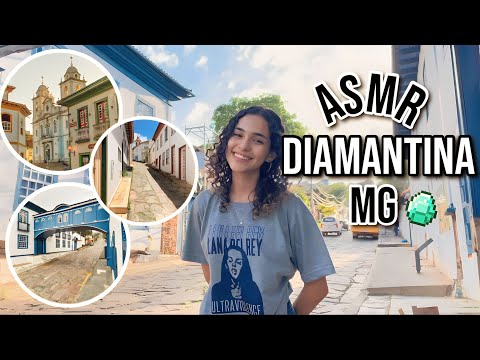 ASMR VLOG |  VIAGEM PARA DIAMANTINA - MG 💎 | turistando com a escola 🤓