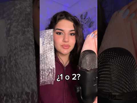 ¿Cuál suena mejor? #asmr