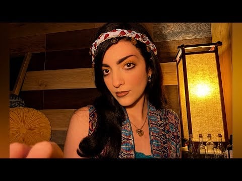 Desert Princess ASMR | A Quiet Desert Night |Meditation & Hand Movements 🌕