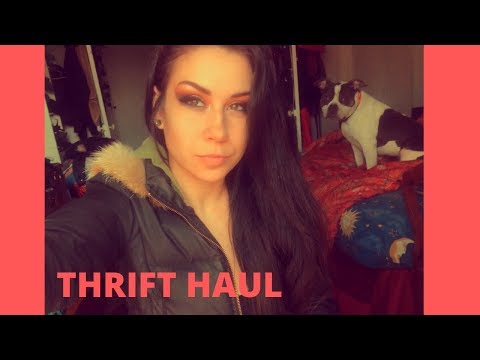 (ASMR) Thrift Haul & Try On 34. Soft Spoken, Crinkling, Tapping