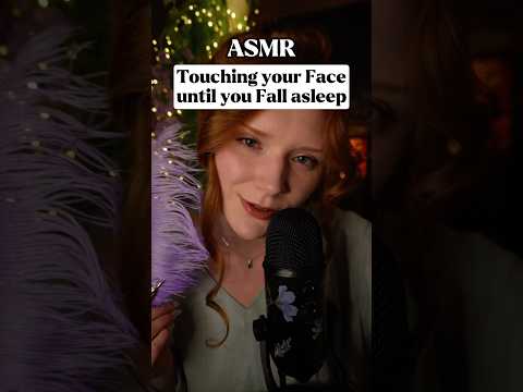 Face Tracing ASMR 😴 5 triggers to fall asleep Scratching Fluffy mic