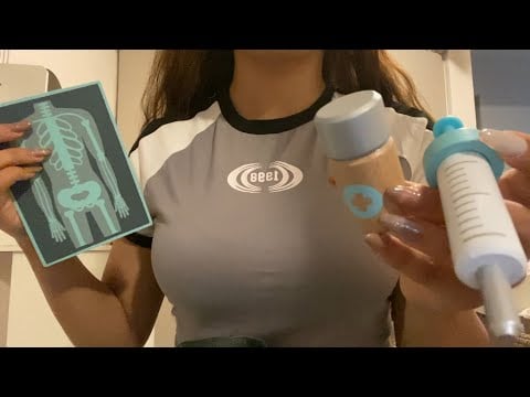 asmr examen médico 🩺🌡️🩵