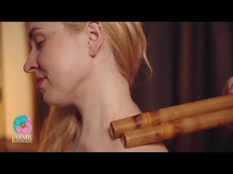 Health-Promoting ASMR Massage with Tools