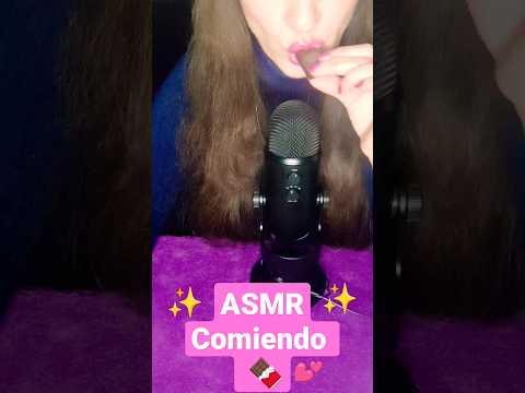 ASMR Comiendo chocolate 🍫🫣😋