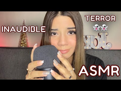 ASMR ESPAÑOL / Mi primer INAUDIBLE / STORYTIME DE TERROR