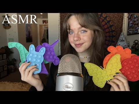 ASMR With Pop-Its (Fidget Toys)