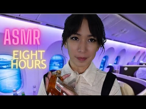 ASMR RP, First Class Flight Attendant, Personal Attention