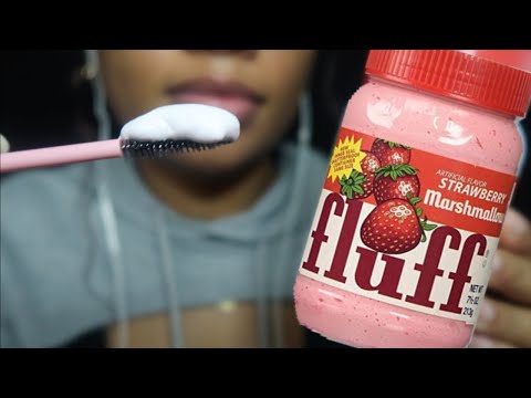 ASMR | Strawberry Marshmallow Fluff 🍓
