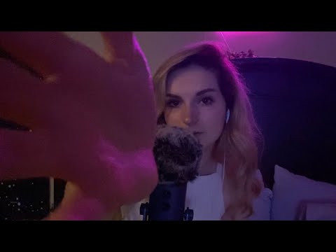 [ASMR] Hushing You to Sleep (Hush, Shh, It's Okay) & Fluffy Mic Brushing