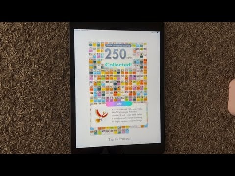 ASMR Hitting 250 Cards Collected In Pokémon TCG Pocket