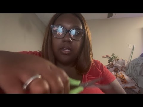 ASMR Haircut and washing and conditioning your hair roleplay 💤