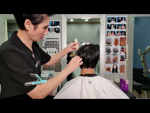 Korean Hair salon ASMR (visual and auditory activation) I hope you enjoy the long video!!