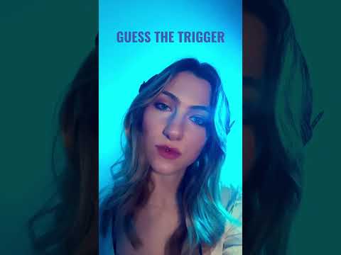 ASMR GUESS THE TRIGGER #asmr #asmrshorts #asmrtriggers #tapping