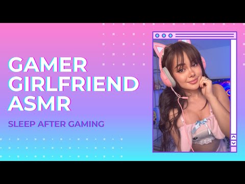 ASMR Gamer Girlfriend Helps You Sleep After Gaming 🎮💤 (Roleplay for Deep Sleep)