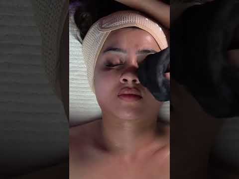 Ultimate Spa Day: Mask, Massage & Dermaplaning Glow Up! #shorts