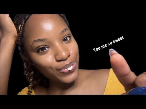 ASMR Gum Chewing & Little Whispers ✨you are so sweet 🥹