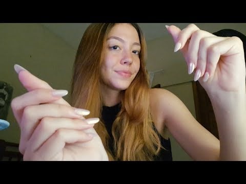 ASMR sons de mãos secos & molhados, tapping e sons de boca 