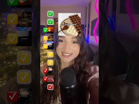 Tierlist de ce que j’aime ou non! ASMR